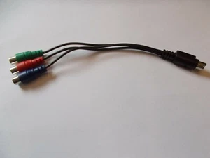Adaptador Asus - S-Video a 3x conector Cinch - PN 14G010005102, #X- 11-29 - Imagen 1 de 3