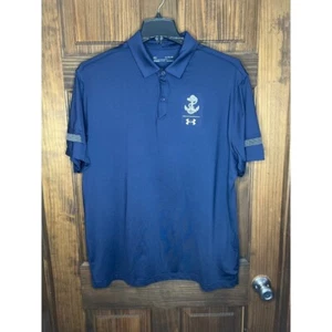 Under Armour Navy Poloshirt HeatGear Athletic Golf Training XL - Bild 1 von 7
