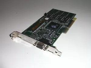 ATI 3D Rage Pro AGP 2x Grafikkarte 4 MB 109-46200-00 PC Computer Card Videokarte - Bild 1 von 2