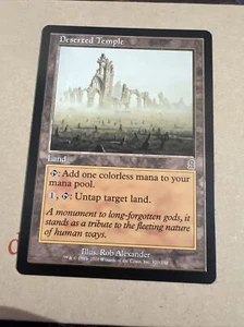 DESERTED TEMPLE-ODYSSEY-MTG- MAGIC THE GATHERING - Picture 1 of 2