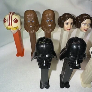 Lote de 15 dispensadores Pez vintage de Star Wars cuenta de 15 - Imagen 1 de 4