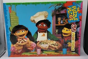 Vintage 1995 MB Sesame Street Pizza Party 35 Piece Jigsaw Puzzle #4101 BRAND NEW