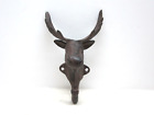 Cast Iron Deer Head Coat Hook Hanger