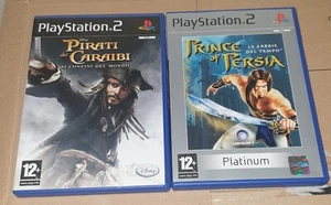 PS2 PRINCE OF PERSIA DER SAND DER ZEIT + Fluch der Karibik Am Rande Des - Bild 1 von 4