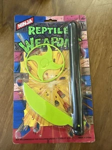 Vtg 90s NOS Teenage Mutant Turtles Ninja Play Toy Gun Weapons Bootleg China - Picture 1 of 5