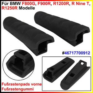 Almohadillas de reposapiés de goma delanteras reposapiés, para BMW F800G, F900R, R1200R, R Nine T, R1250 - Imagen 1 de 10