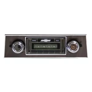 Kit de radio de coche vintage para Chevrolet Camaro 1967-1968 negro EE. UU.-230 - Imagen 1 de 8