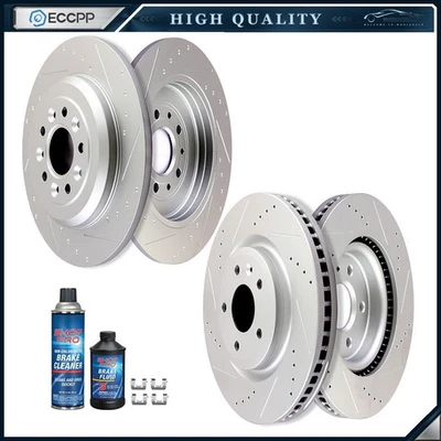 For 2011 2012 2013 2014 2015 2016 Ford Explorer Front And Rear Brake Rotors Kit - Изображение 1 из 4