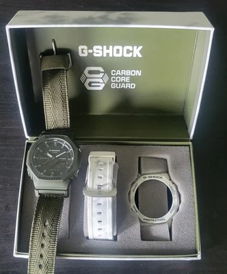 Reloj G-Shock: GAE2100GC-7A - Camuflaje Nieve Foto 1 de 4