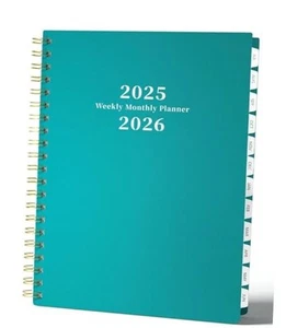 2025-2026 Planner Weekly Monthly, JUL.2025 to JUN.2026, 12 Months, 8.5" X - Picture 1 of 7
