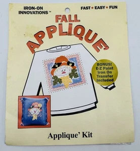 Innovations Bügelbild Fall Vogelscheuche Kit Neu im Paket Vintage 1999 - Bild 1 von 10