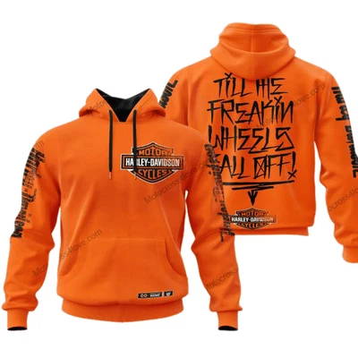 Sudadera con Capucha Harley Racing Davidson 3D, Unisex Adultos S-5XL Foto 1 de 2