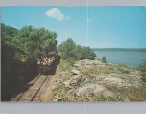 The Valley Railroad Essex Depot Train Scenic CT Postcard Train UNP - Imagen 1 de 2