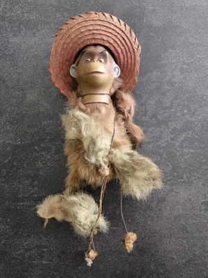 Ancien Jouet Singe - À Restaurer - Photo 1/4