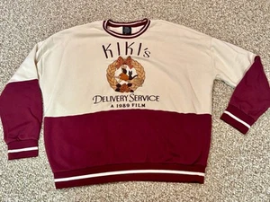 ~~Kikis Delivery Service Sweatshirt Adult XL Embroidered Crewneck Pullover - Picture 1 of 5