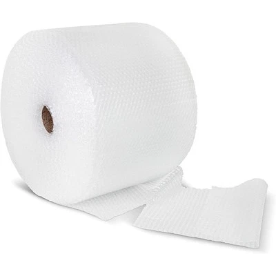 Bubble Cushioning Wrap Roll, 12" x 100', Small 3/16", for Packaging and Mailing - Image 1 of 4
