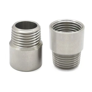 1x 1/2 NPT Stainless Steel Internal And External Threads Extension Fittings Part - Picture 1 of 4