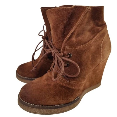 Botas de cuña vintage Y2K Steve Madden talla 7,5/38 Foto 1 de 4