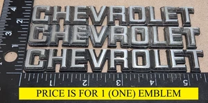 (1) EMBLEMA PLÁSTICO CHEVROLET 5.5" {6146} - Imagen 1 de 8