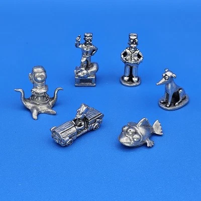 2001 Monopoly Simpsons Board Game Replacement Pieces Movers Tokens - Image 1 of 4