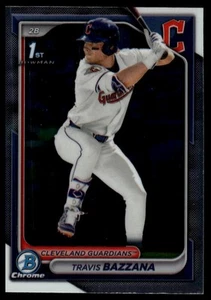 🔥💎📈 2024 Bowman Draft #BDC-1 Travis Bazzana Chrome FREE SHIP - Picture 1 of 2