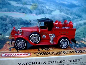 Matchbox  Ford A 1930 battalion chiefs vehicle - Picture 1 of 3