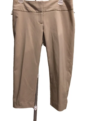 Apt 9 The Torie Capri Beige Talla 8P PetiteTag $44 Nuevo con Etiquetas Foto 1 de 4