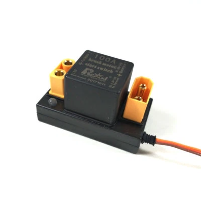 Rcexl 100A Brush Motor Start Electronic Switch of Relay v1.0 for DLE EME 35 55 - Photo 1/4