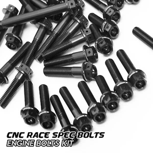 Black CNC Hex Engine Screws Bolt For Versys-X 300 /ABS 17 18 19 20 21 22 - Picture 1 of 7