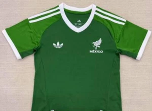 JERSEY Mexico 2025-26 goalkeeper Green Men soccer - Picture 1 of 2