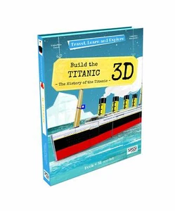 Build the Titanic in 3D - Book and Model NEW *FREE P&P* - Imagen 1 de 2