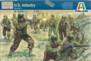 Italeri 1/72 (20 mm) Zweiter Weltkrieg US-Infanterie - Bild 1 von 1