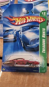 Evil Twin Hot Wheels 2007 TREASURE HUNT Red 132/180 Vhtf - Picture 1 of 4