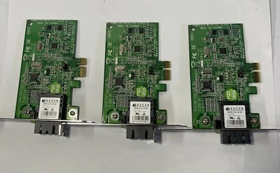 AXFE-1311-0126- Axcen Network PCI-E Fiber Optic NetworkCard N-FXE-SC-02 - Image 1 of 4