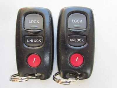 2 X OEM 2004-2006 MAZDA 3 ENTRADA SIN LLAVE MANDO A DISTANCIA LLAVERO TRANSMISOR KPU41846 Foto 1 de 3