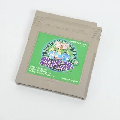 Gameboy POKEMON GREEN Japan midori Cartridge Only Nintendo gbc - Image 1 of 2