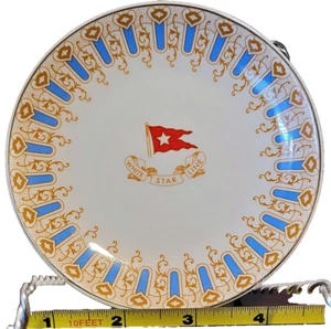 Titanic 1. Klasse 5" Glyzinie Hors D'oeuvre / Dessertteller authentische Replik - Bild 1 von 2