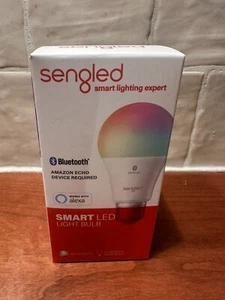 NEW Sengled Alexa Smart Light Bulb Bluetooth Color Light A19/E26 Base - Picture 1 of 4