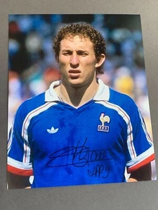 JEAN-PIERRE PAPIN Ballon d'Or 1991 Frankreich signed  Foto 20x25  Autogramm - Picture 1 of 1