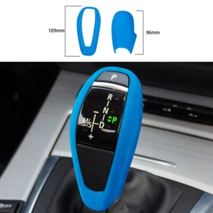 Fit For BMW Z4 E89 2014-2016 Blue Suede Inner Gear Shift Knob Decor Cover Trim - Bild 1 von 7