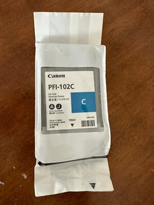 NEW Canon PFI-102C Cyan Ink Tank FREE S/H - Picture 1 of 1