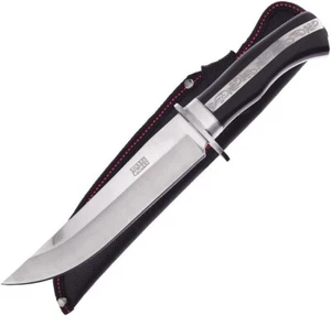Frost Cutlery Bowie Fixed Knife 7" 3Cr13 Steel Blade Pakkawood/Stainless Handle - Picture 1 of 1
