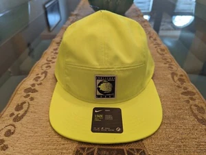 Nike Challenge Court AW84 Volt Hat NWOT; Agassi 2020 Retro Collection CW6430-363 - Picture 1 of 7