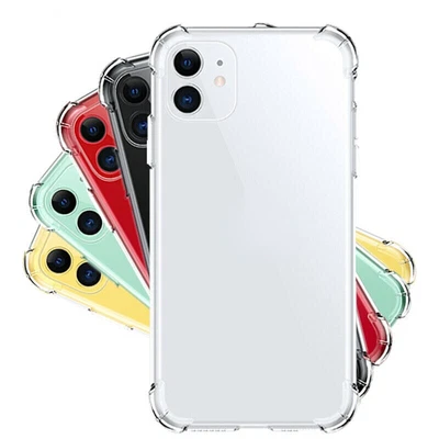 Funda protectora de lujo a prueba de golpes transparente transparente transparente para teléfono nueva Foto 1 de 4