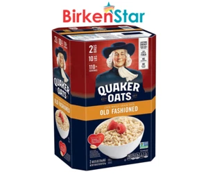 Quaker Hafer altmodische Haferflocken { 5 Pfund, 2 Stück - insgesamt 10 Pfund} - Bild 1 von 6