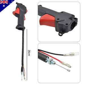 Throttle Cable Handle Trigger ON/OFF Switch For Brush Cutter Mower Spare Parts - Picture 1 of 12