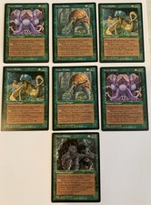 MTG Fallen Empires : Thorn Thallid x7 - NM condition - Common Magic Card