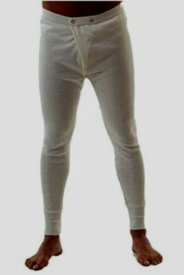 STOCK Mutanda Uomo Gamba Lunga 80 % Lana ,Ragno art.06273T colore Melange - Immagine 1 di 4