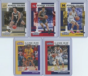 Panini Contenders Draft Picks 2019 lote de tarjetas de 10 estrellas Inc. Carsen Edwards, Clarke - Imagen 1 de 4