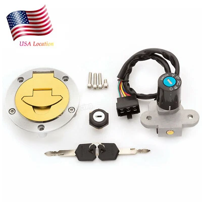 Ignition Switch Fuel Gas Cap Lock +Keys For Ducati Monster 750 1996-2001 2002 US - Image 1 of 4
